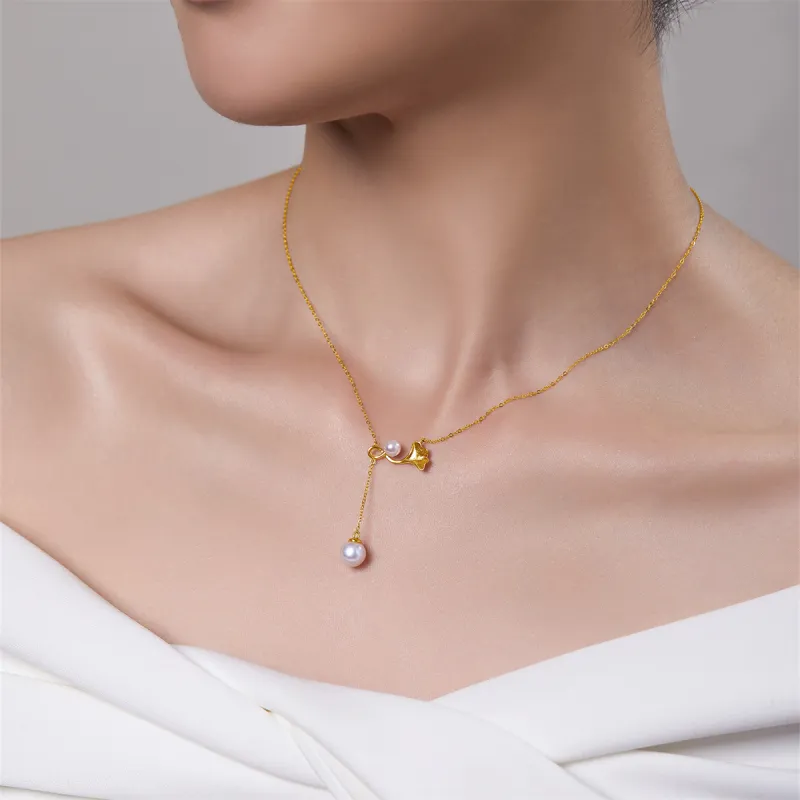 ME LUXE Saltwater Pearl Necklaces Women's-4