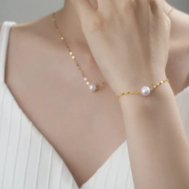 ME LUXE Saltwater Pearl Bracelets Women's-4
