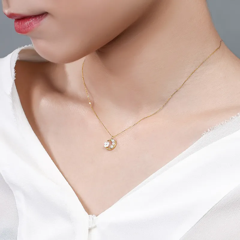 ME LUXE Pearl Pendant, Classic And Versatile Elegant Women's-1