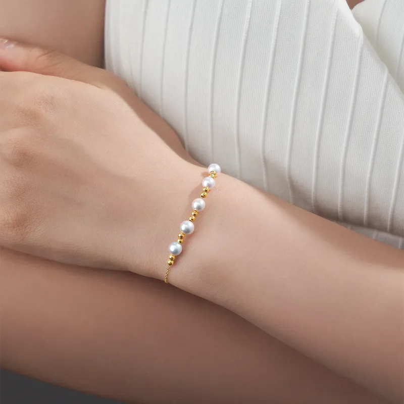 ME LUXE Pearl Bracelet A Versatile Piece That Can Be Worn In Multiple Ways. Women's-1