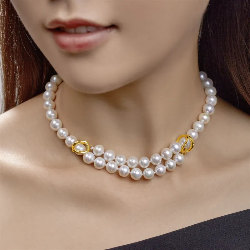 ME LUXE Freshwater Pearl Necklaces Women's-2
