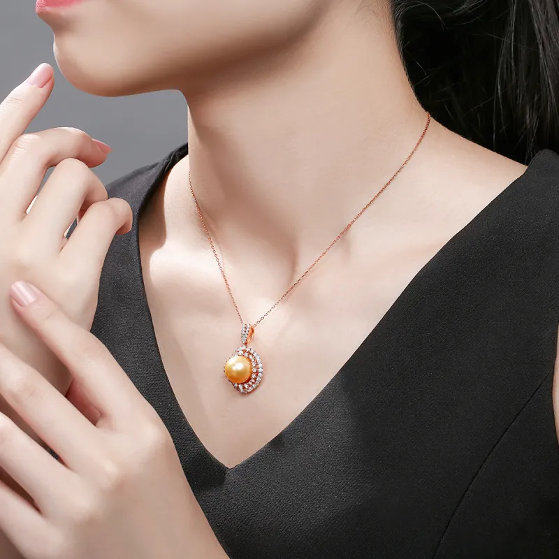 ME LUXE Saltwater Pearl Pendants Women's-4
