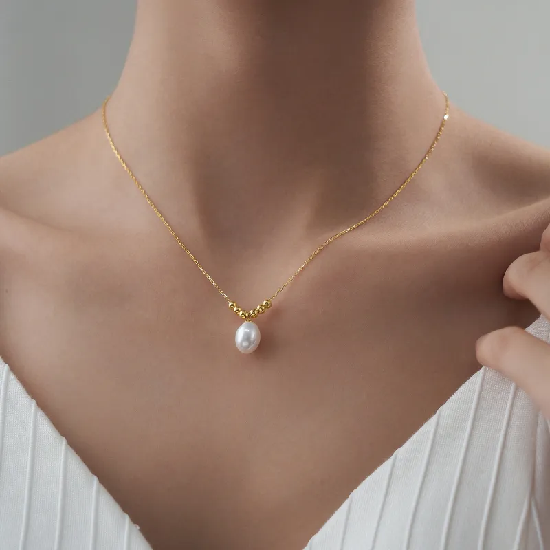 ME LUXE Freshwater Pearl Necklaces Women's-1