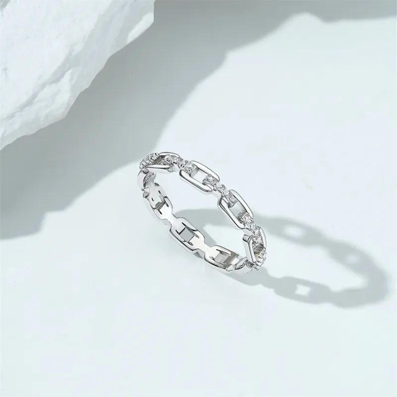 ME LUXE S925 Silver Ring, Premium Normcore Style Open Ring Unisex-4