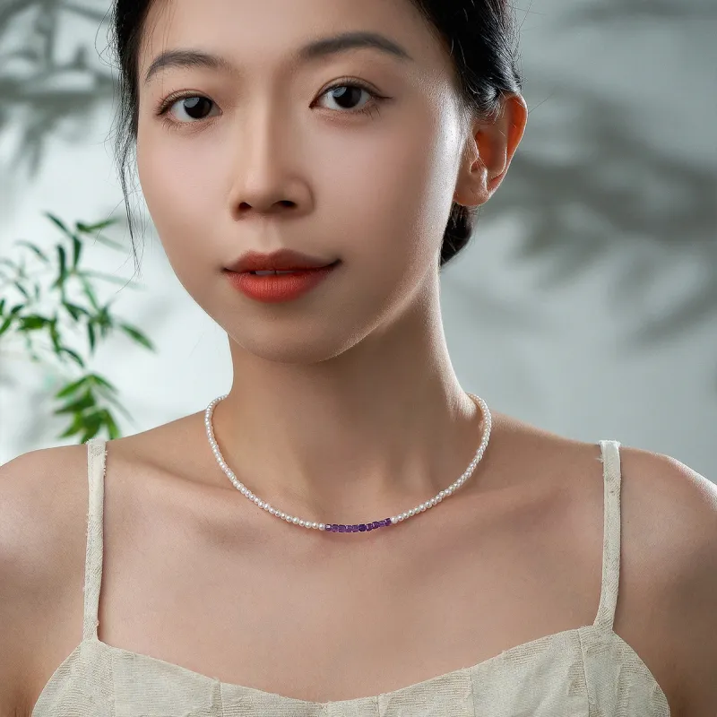 ME LUXE Freshwater Pearl Necklaces Women's-2