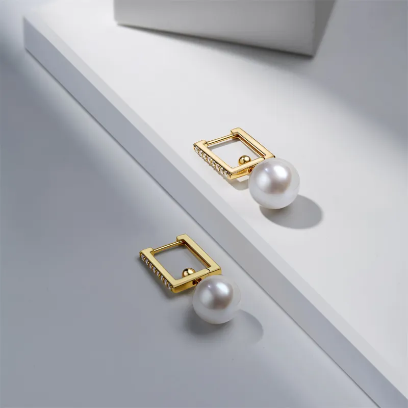 ME LUXE Freshwater Pearl Earrings Women's-3