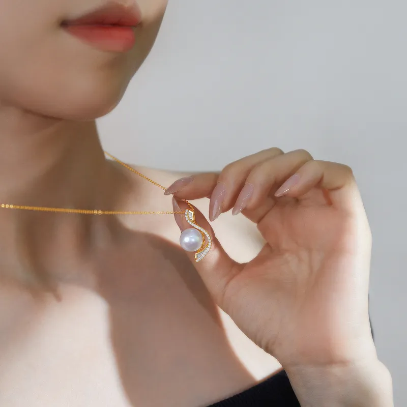 ME LUXE Pearl Pendants Women's-1