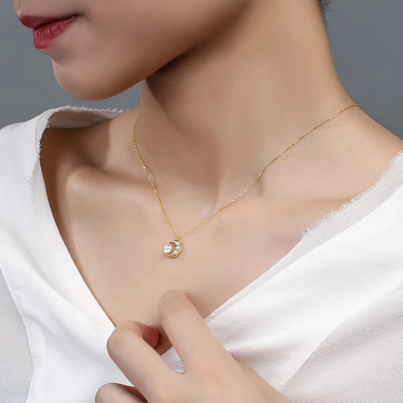 ME LUXE Pearl Pendant, Classic And Versatile Elegant Women's-2