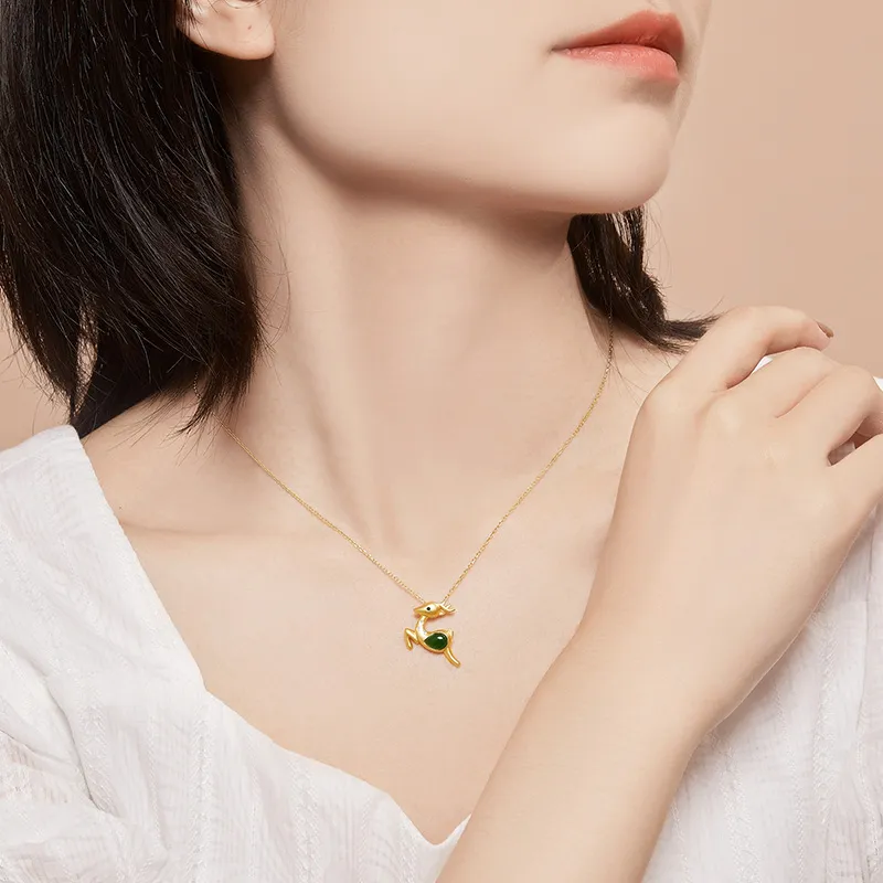 ME LUXE Delicate Versatile Elegance Elegant Pendant Jasper Women's-1