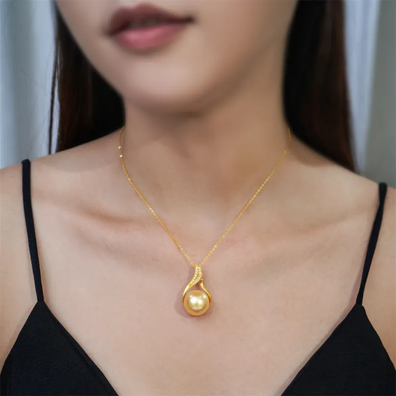 ME LUXE Pearl Pendant, Exquisite And Elegant Women's-2