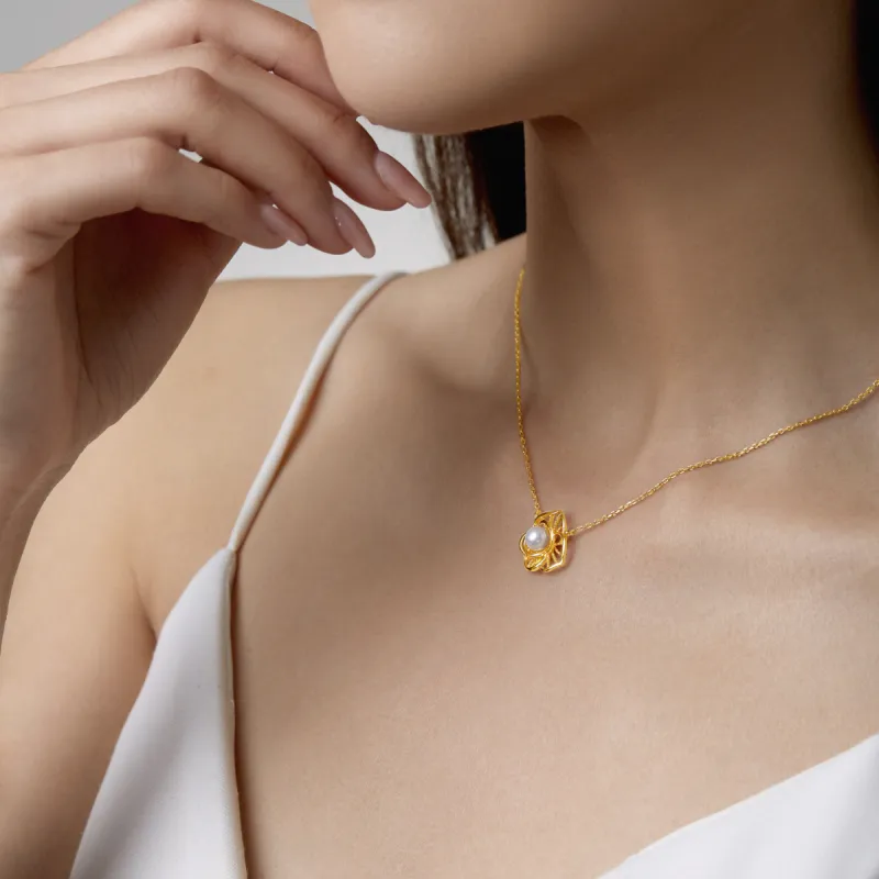 ME LUXE Saltwater Pearl Necklaces Women's-4