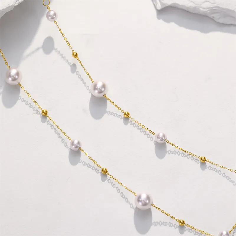 ME LUXE Saltwater Pearl Necklaces Women's-6