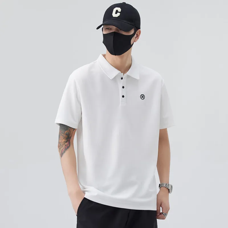KM Short Sleeved Polo Shirt Men's-11