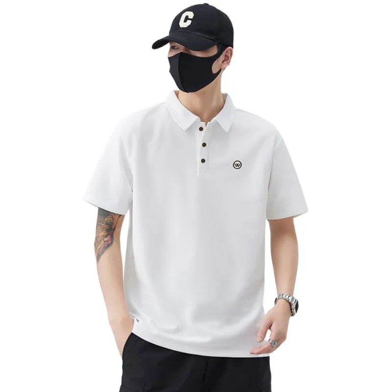 KM Short Sleeved Polo Shirt Men's-11