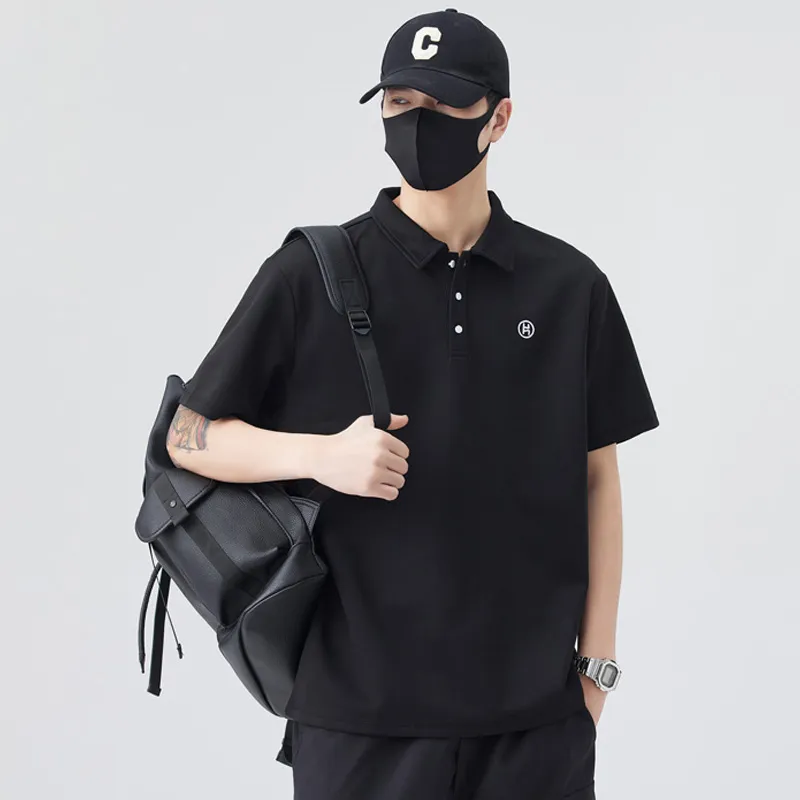 KM Short Sleeved Polo Shirt Men's-1