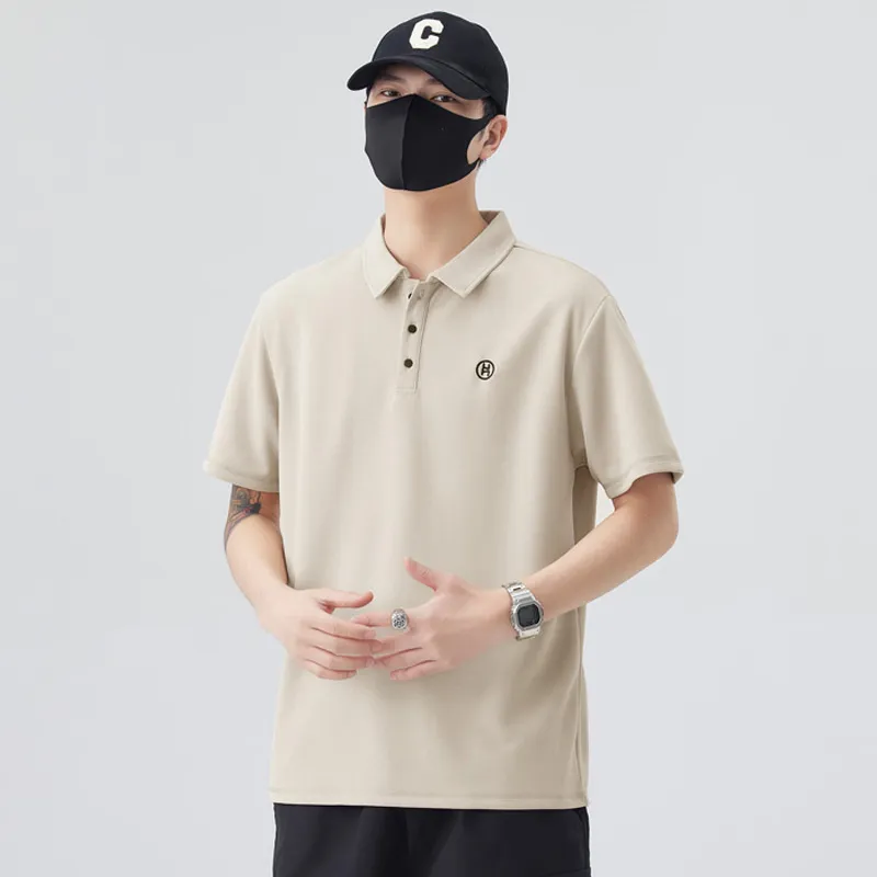 KM Short Sleeved Polo Shirt Men's-7