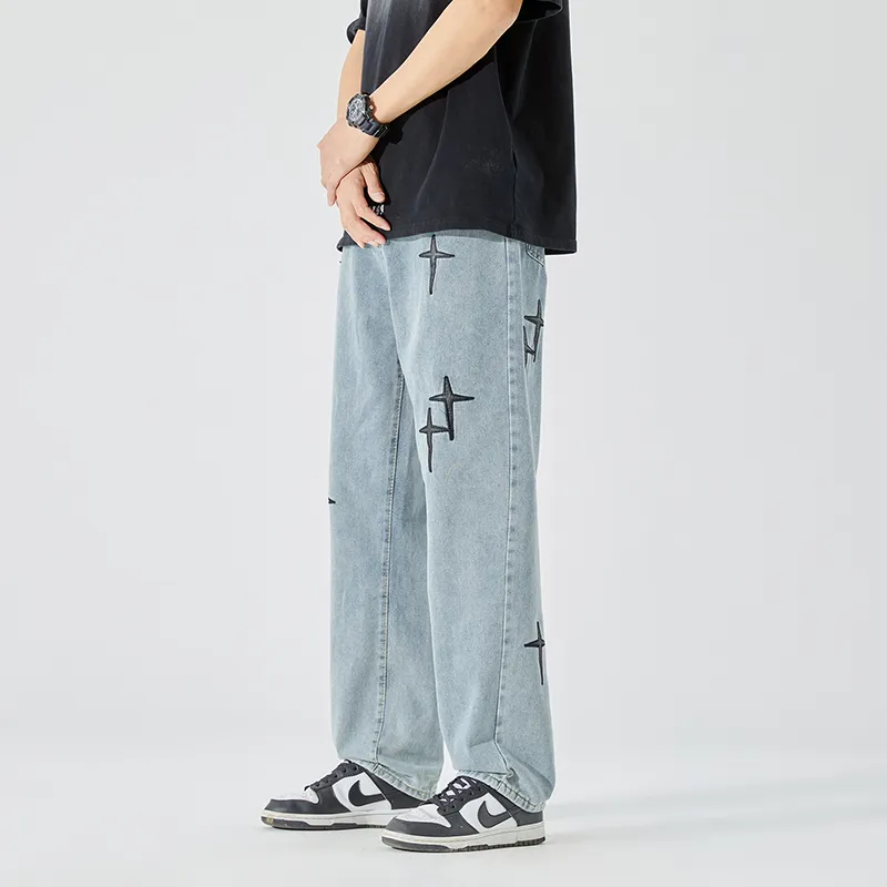 KIKSTYO Jeans Unisex Light Blue-4