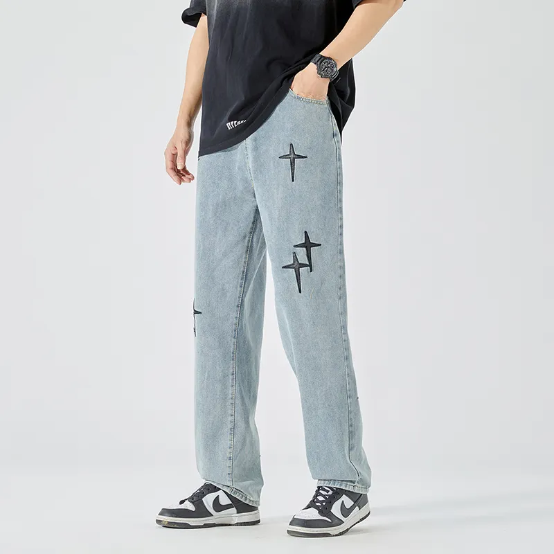 KIKSTYO Jeans Unisex Light Blue-3