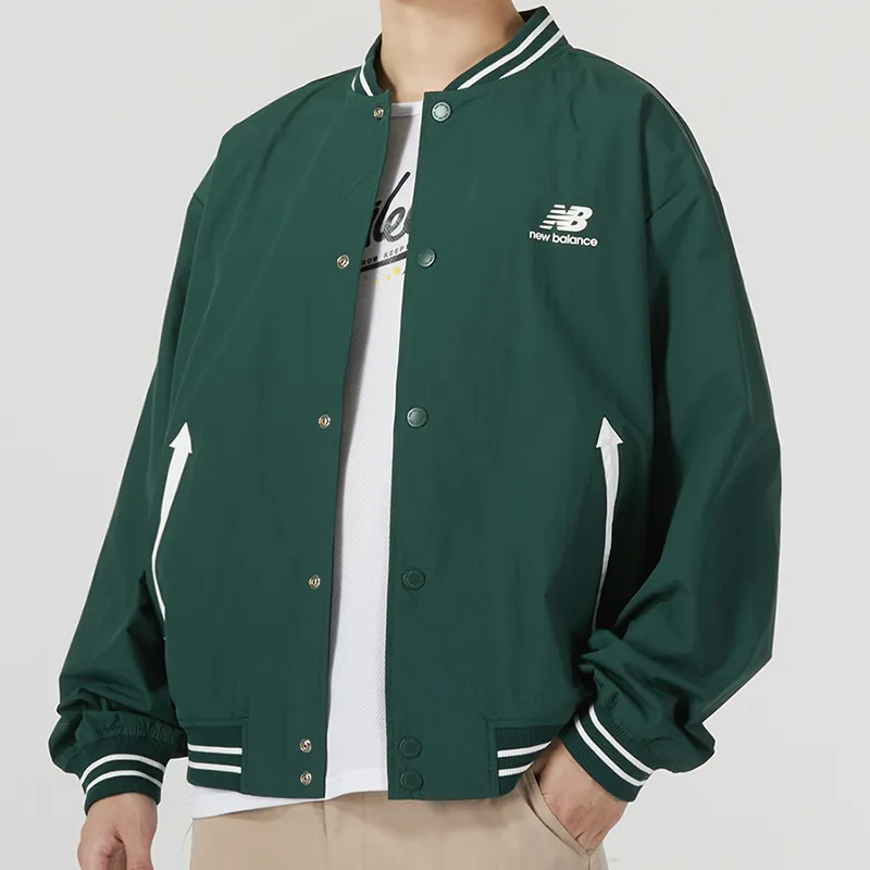 New Balance Jackets Men Green-2