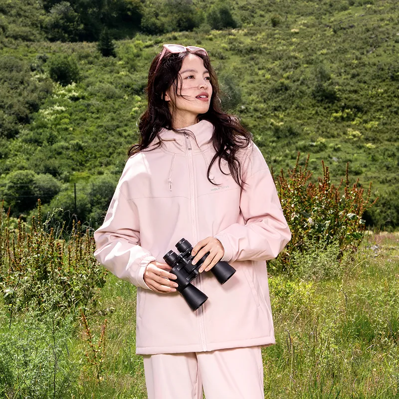 MOLY VIVI Waterproof, Windproof, Abrasion Resistant, Cold Resistant, Thermal, Anti Static Soft Shell Jacket Women's-8