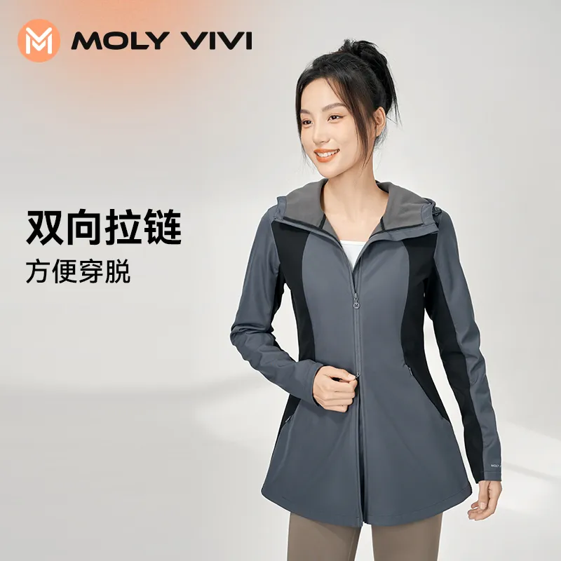 MOLY VIVI Thermal, Waterproof, Rainproof, Windproof Soft Shell Jacket Women's-6