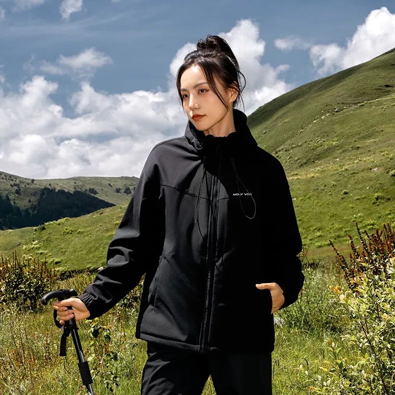 MOLY VIVI Waterproof, Windproof, Abrasion Resistant, Cold Resistant, Thermal, Anti Static Soft Shell Jacket Women's-10