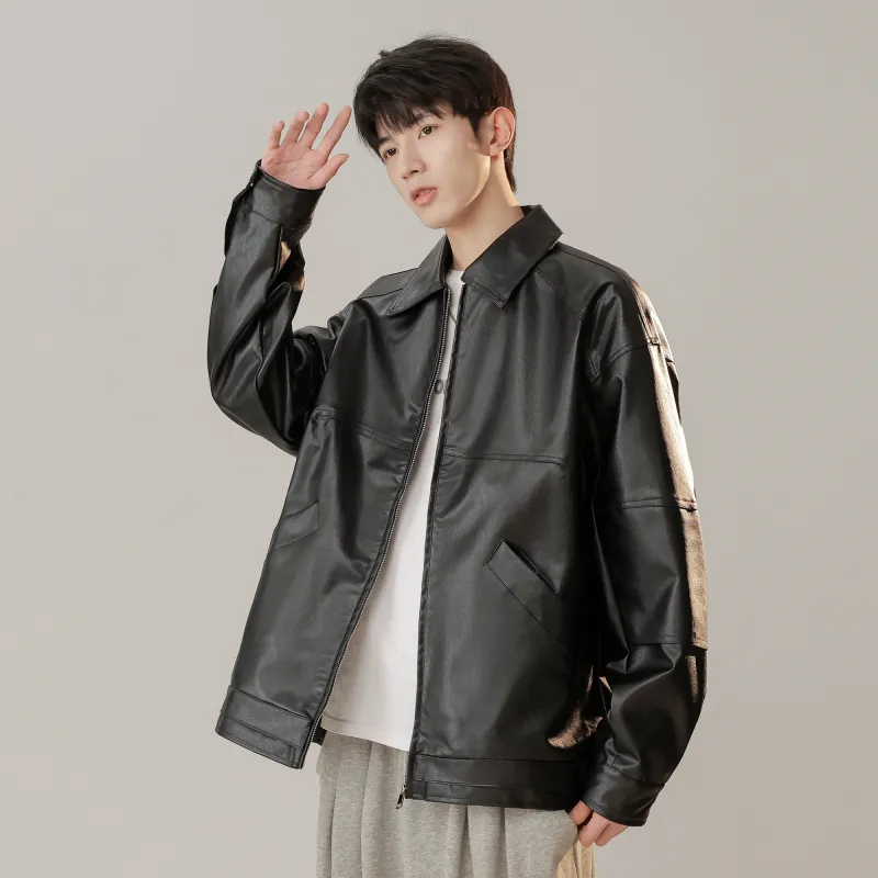 MOPE Leather Jackets Unisex-8