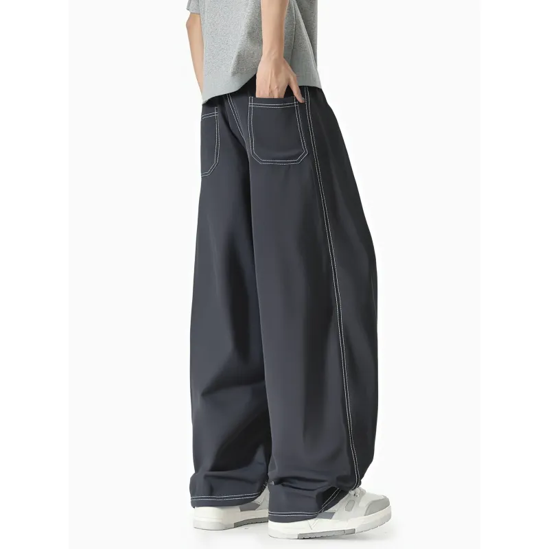 MOPE Casual Pants Unisex-13