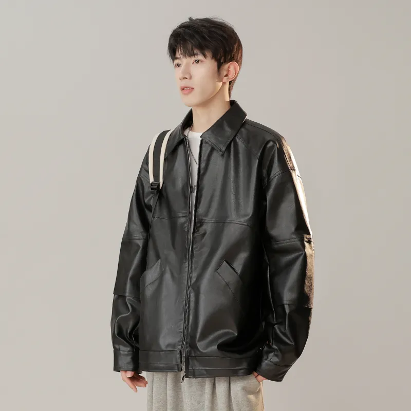 MOPE Leather Jackets Unisex-11