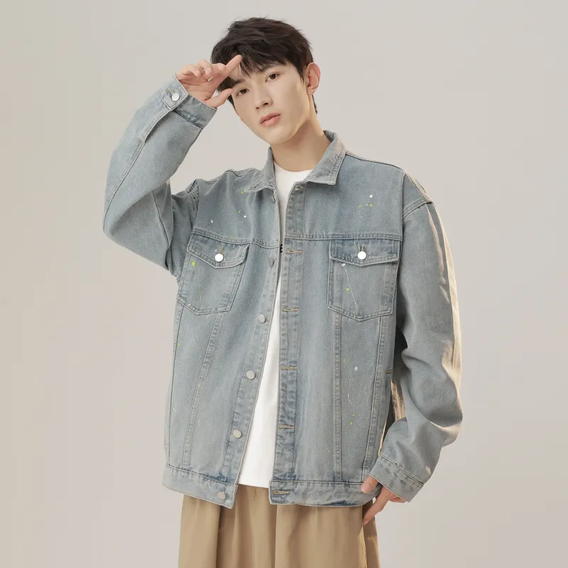 MOPE Denim Jackets Unisex-6