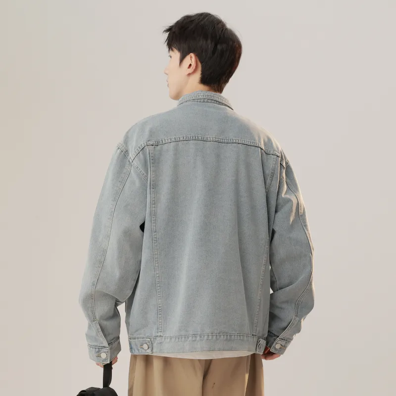 MOPE Denim Jackets Unisex-5