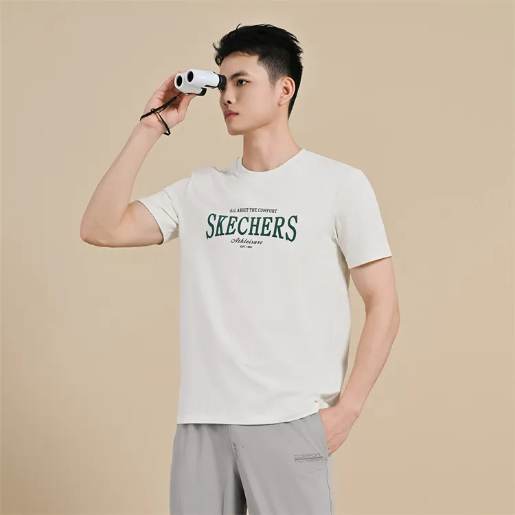 Skechers Basic Sports Collection Sports Alliance Collection Casual Sportswear Men's 2 Piece Set-3