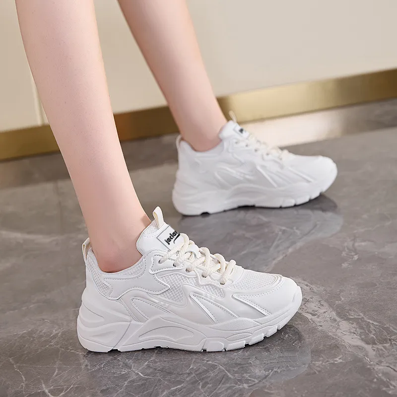 JACLAR Abrasion Resistant Low Top Chunky Sneakers Women's-1