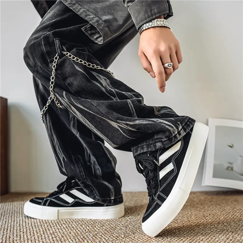 JACLAR Slip Resistant Low Top Skateboard Shoes Men's-2