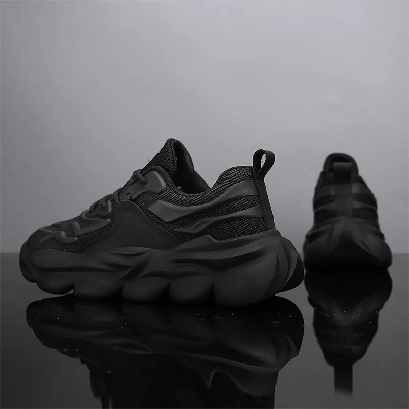 JACLAR Anti Slip Wear Resistant Low Top Chunky Sneakers Men's-1