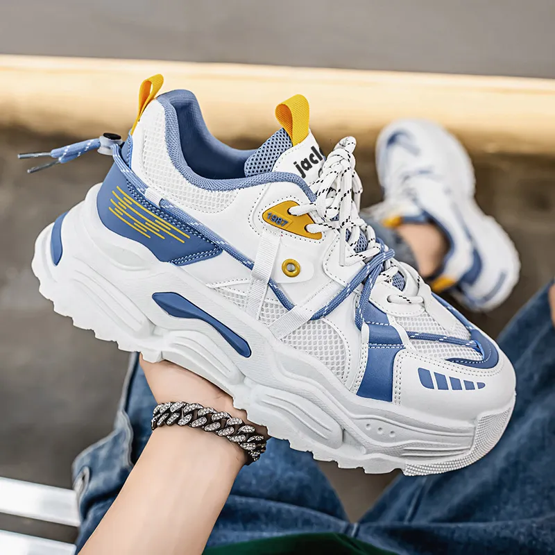 JACLAR Low Top Chunky Sneakers Men's-5
