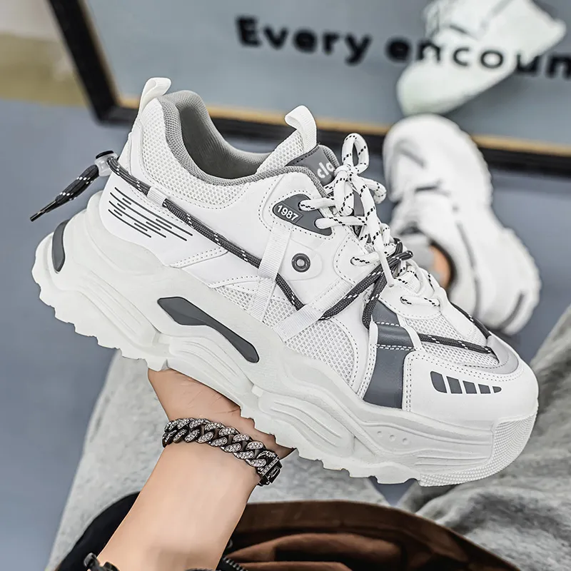 JACLAR Low Top Chunky Sneakers Men's-8