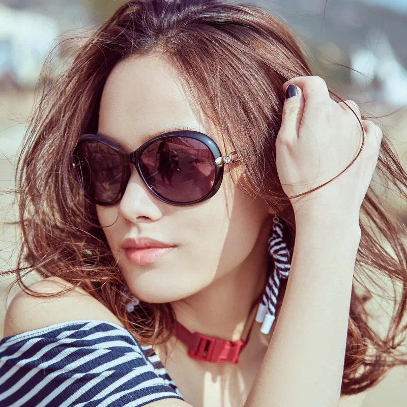 VEGOOS PC Round Sunglasses Women's-5