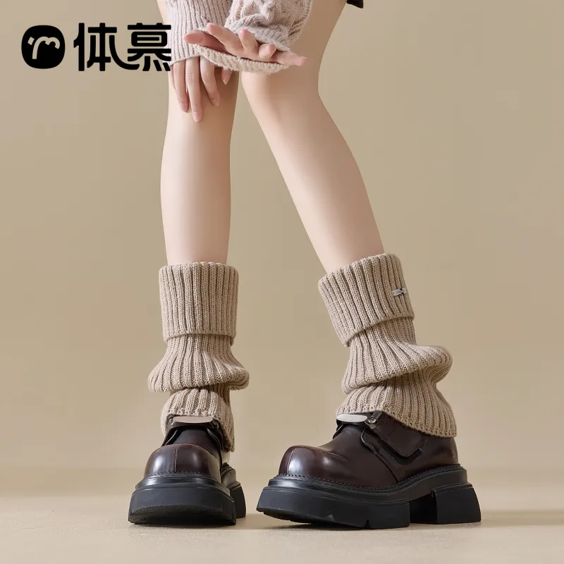Temooues Mid Calf Socks Women's Combo Set-37