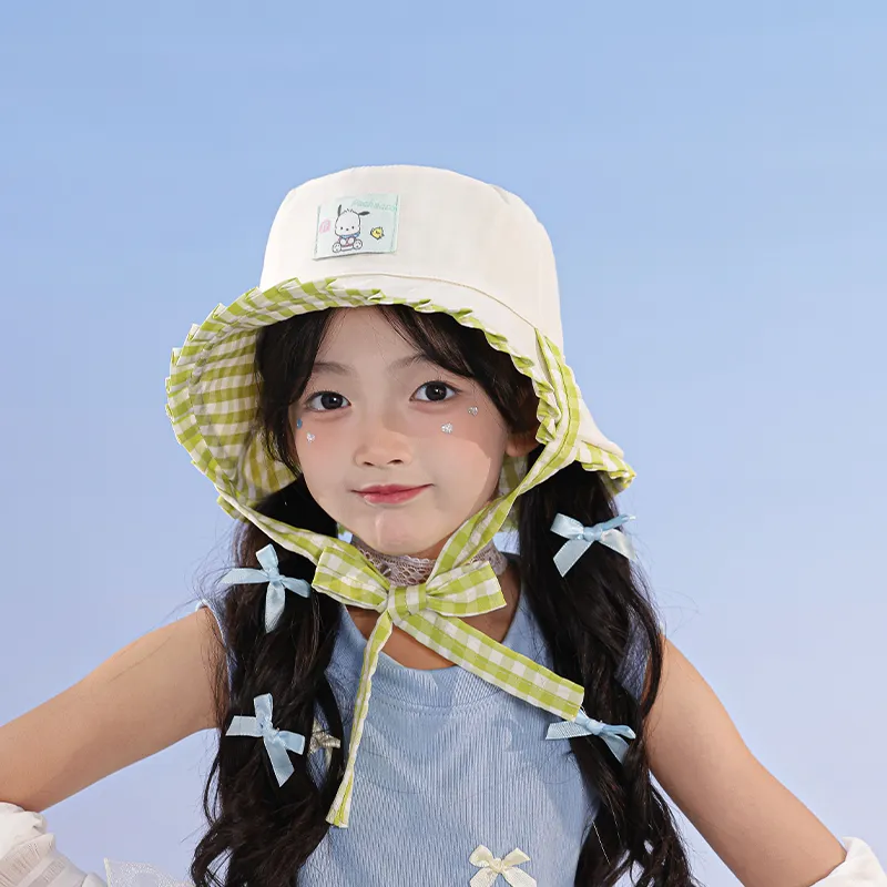 Sanrio Pacha Dogs Polyester Bucket Hats Kids'-3