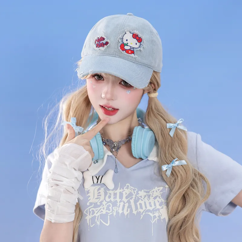 Sanrio Polyester Baseball Caps Unisex-2