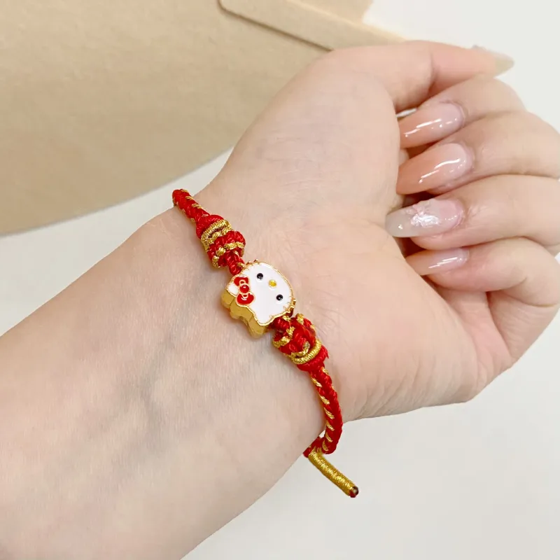 Sanrio x Hello Kitty Alloy Bracelets Women's-2