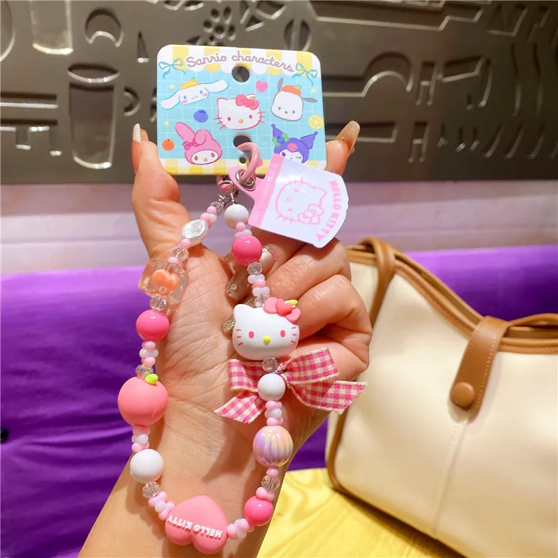 Hello Kitty Sanrio Series PVC Keychains Unisex-4