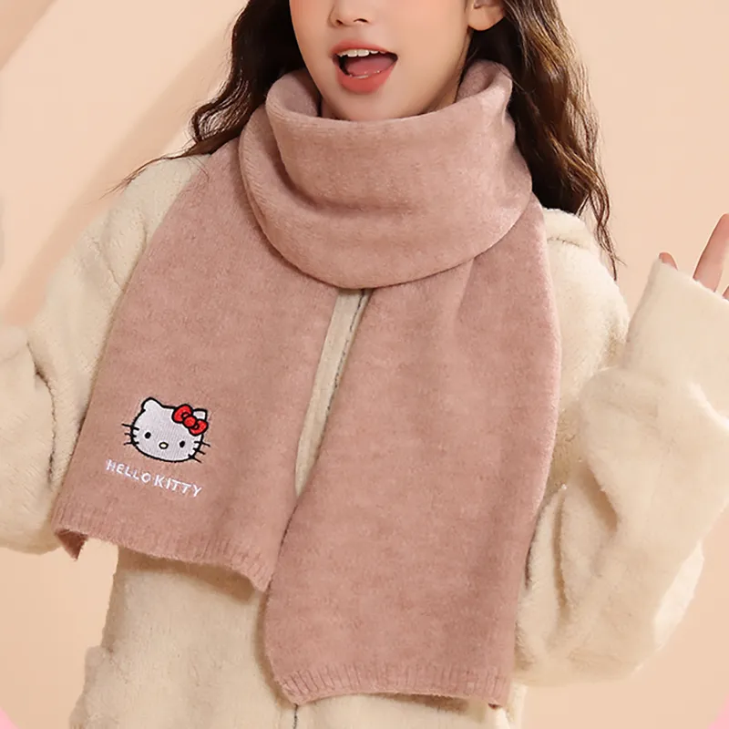 Hello Kitty Knit Scarves Women's-1