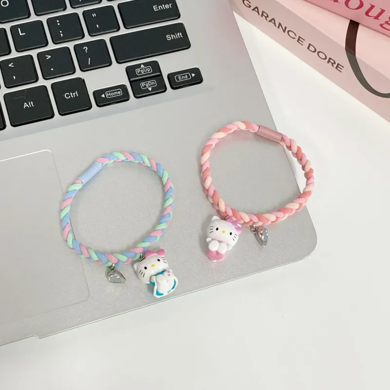 Sanrio x Hello Kitty Acrylic Bracelets Unisex-3
