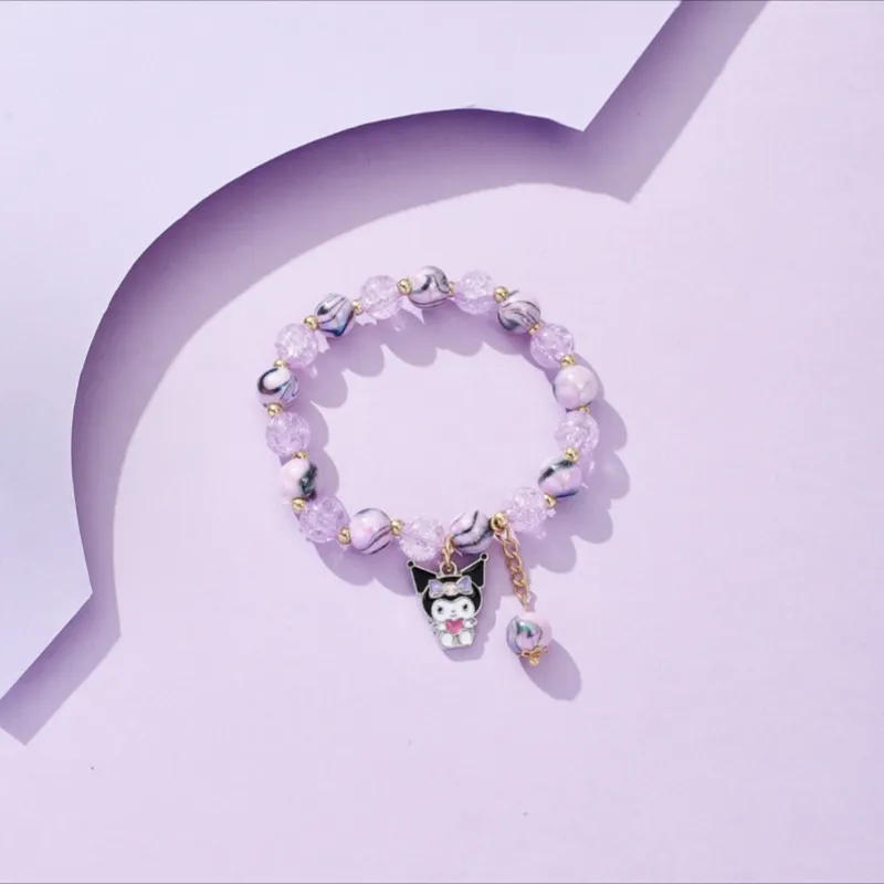 Sanrio Kulomi Acrylic Bracelets Women's-2
