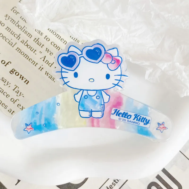 Sanrio Hello Kitty Acrylic Hair Clips Women's-2