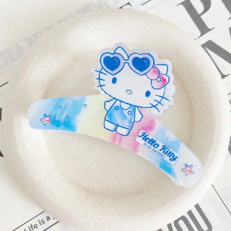Sanrio Hello Kitty Acrylic Hair Clips Women's-3