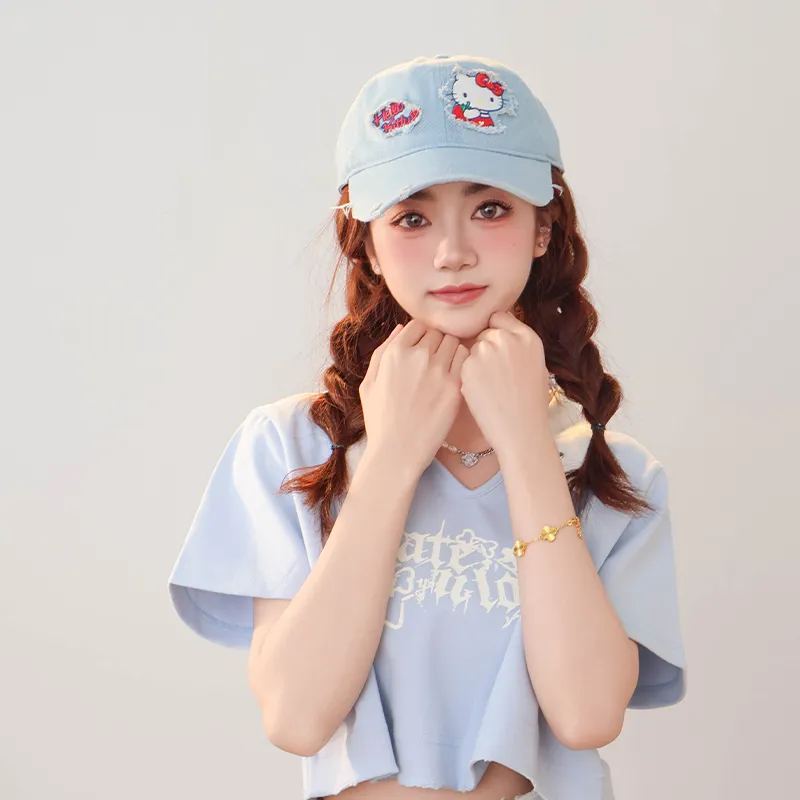 Sanrio Polyester Baseball Caps Unisex-1