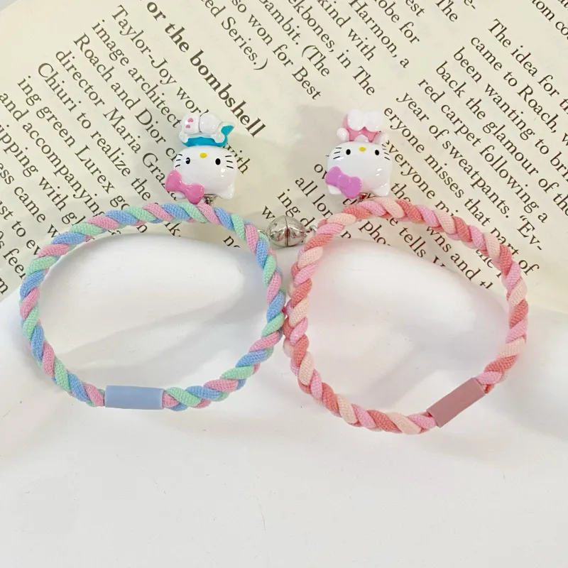 Sanrio Hello Kitty Fabric Hair Tie Women's-3